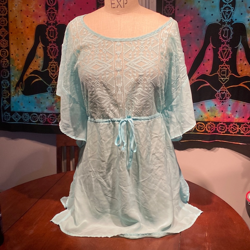 Swim suit cover up.